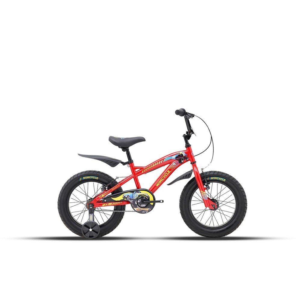 SEPEDA ANAK COWOK BMX 16 INCH WIMCYCLE BIGFOOT ROAD
