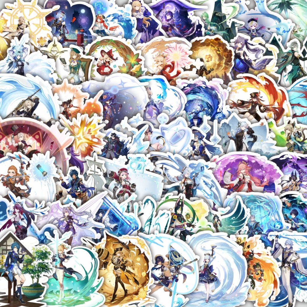 

Stiker Cutting Pack Stiker Spirit Wish Game Online Isi 100Pcs Series Aesthetic Lucu Keren Untuk Koper Bahan Vynil