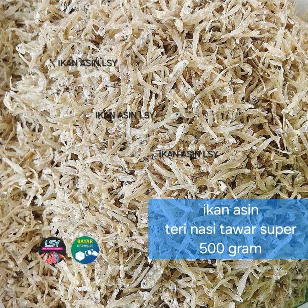 

ikan teri nasi tawar super 500gram