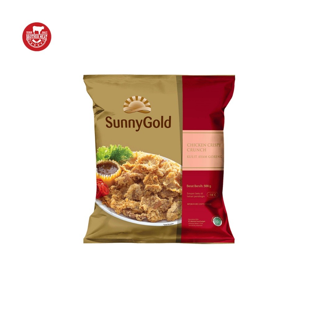 

Sunny Gold Crispy Crunch 500gr / Kulit Ayam Krispi - Brothermeatshop