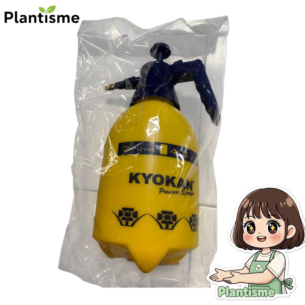 Perlengkapan Berkebun – Semprotan Pompa Desinfektan Kyokan Pressure Sprayer 2 Liter Alat Semprot Air