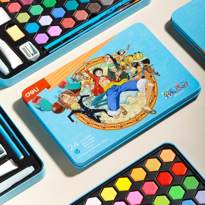 

Deli | Cat Air (Watercolor) One Piece Edition | 24 38 48 Warna | CC16