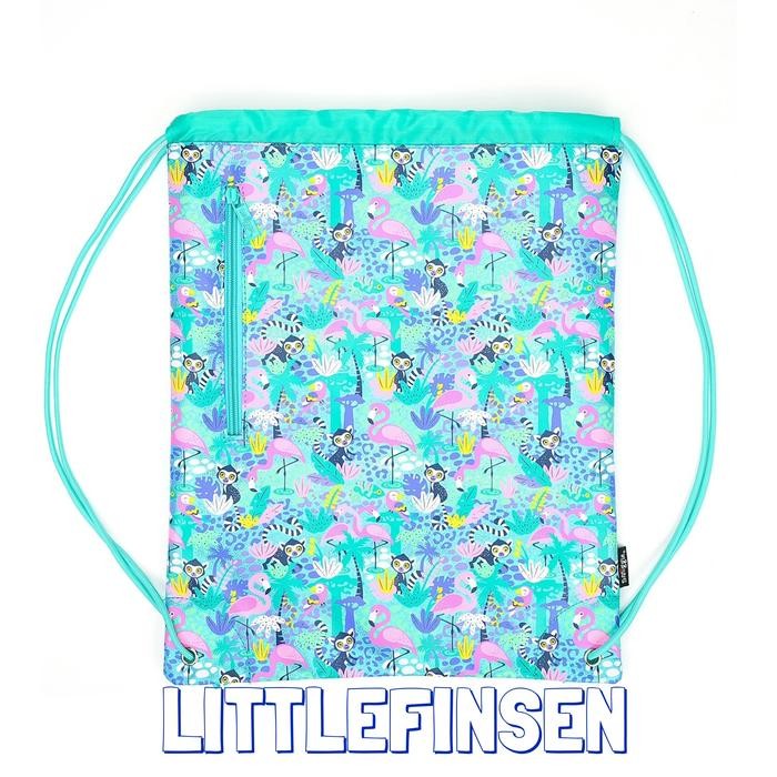 Tas serut anak smiggle/tas renang tas les serut/drawsting bag smiggle - Flaminggo