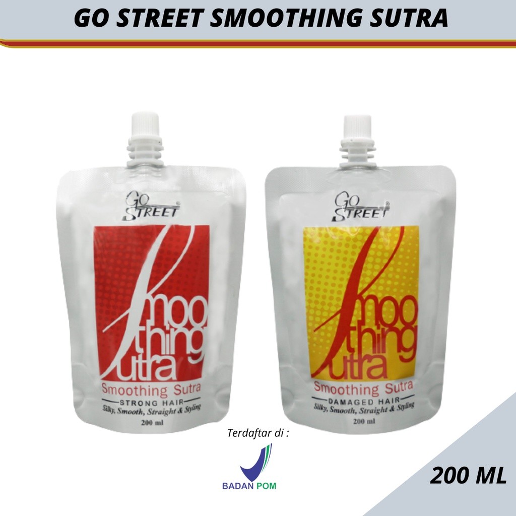 GO STREET - [STEP 1] Smoothing Sutra ALL VARIANT (Pelurus Rambut) 200 ML