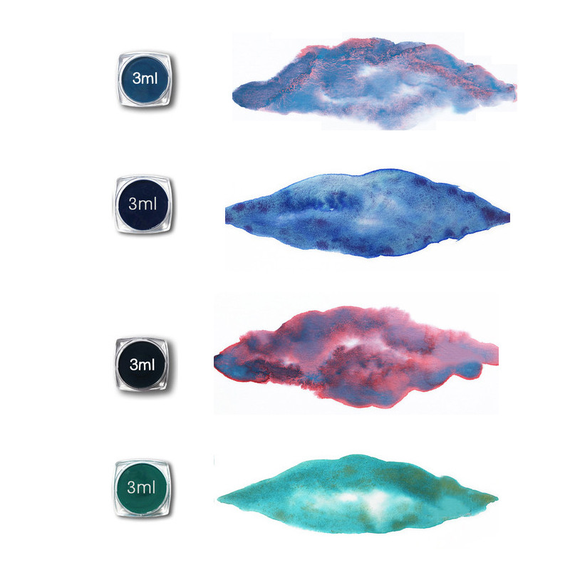 

Super Vision 3ml Special Layered Color Watercolor Pigment Professional Water Color Paint Tube for Painting Drawing Art Suppliers