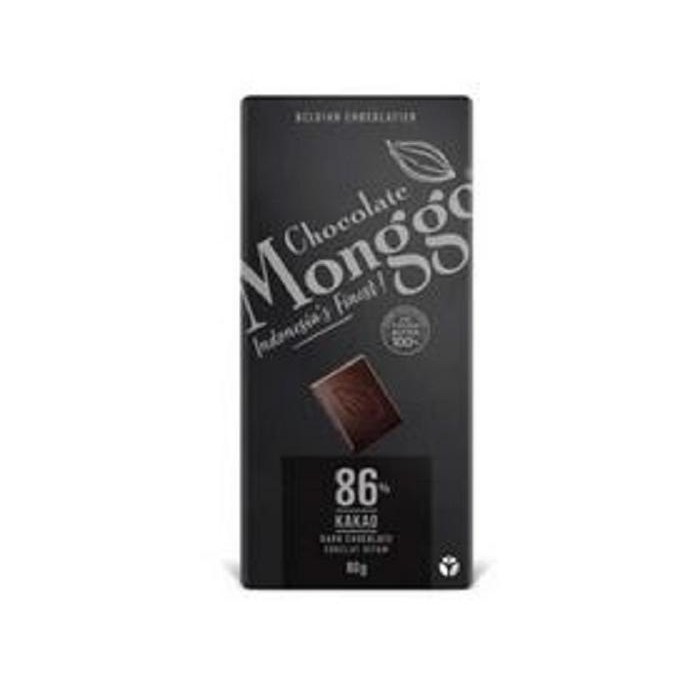 

Monggo Chocolate Dark Chocolate 86% Cocoa [80 gr]