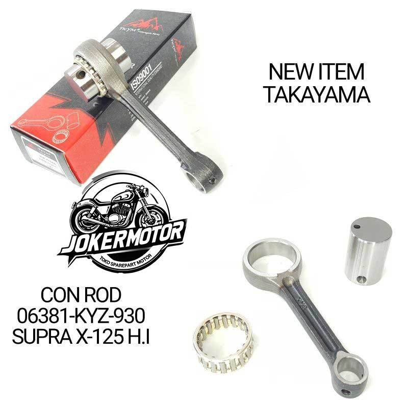 CONROD ASSY STANG SEHER TIANG SOKAR HONDA SUPRA X 125 HELMIN - TAKAYAMA