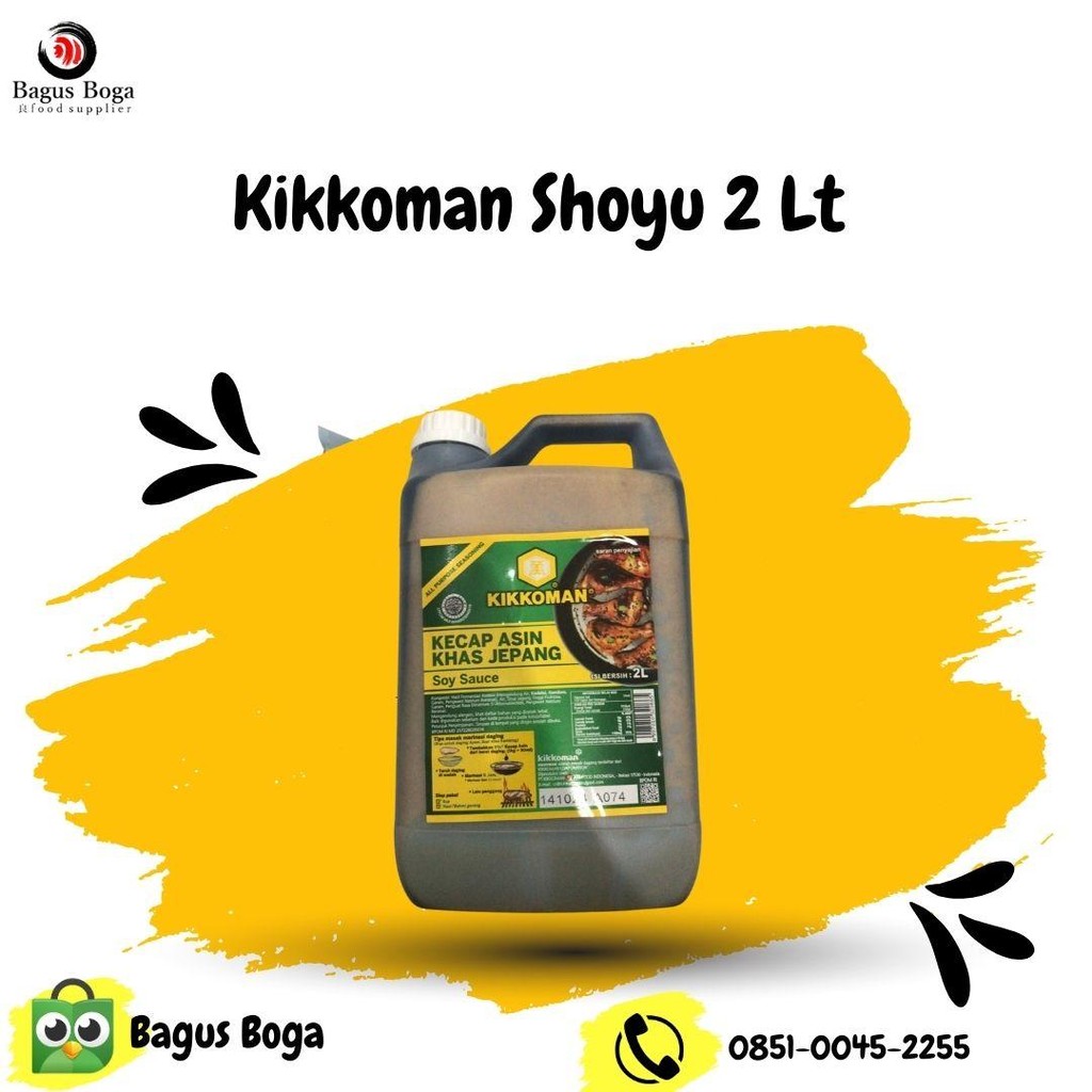 

Kikkoman Shoyu 2 Ltr - INDONESIA