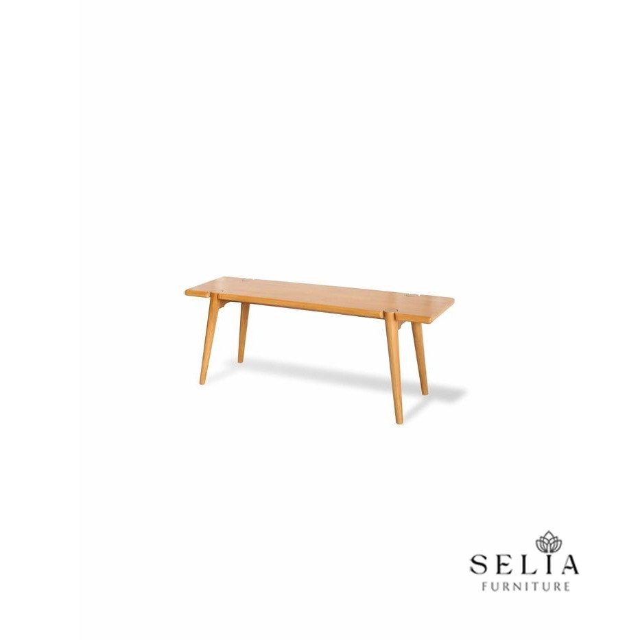Selia Furniture Angkring Bench - Bangku Panjang Kayu Jati - Kursi Panjang Minimalis