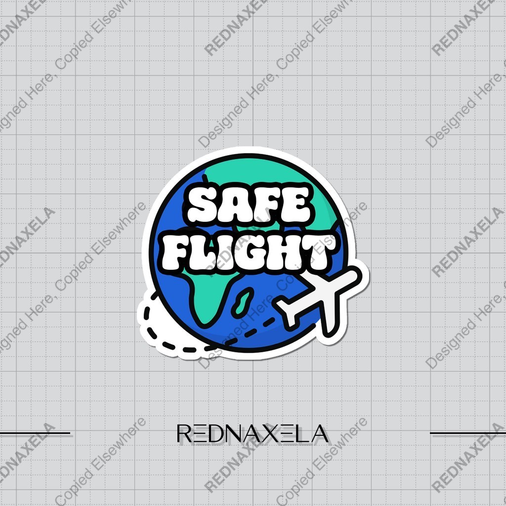 

Stiker Vinyl Safe Flight 2 Stiker Koper Outdoor Waterproof Sticker