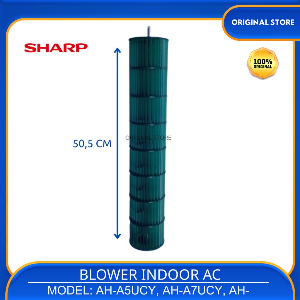 Kipas Blower Fan Indoor Ac SHARP 1/2Pk - 1Pk 9JQ10352067 AH-A5UCY AH-A7UCY AH-A9UCY