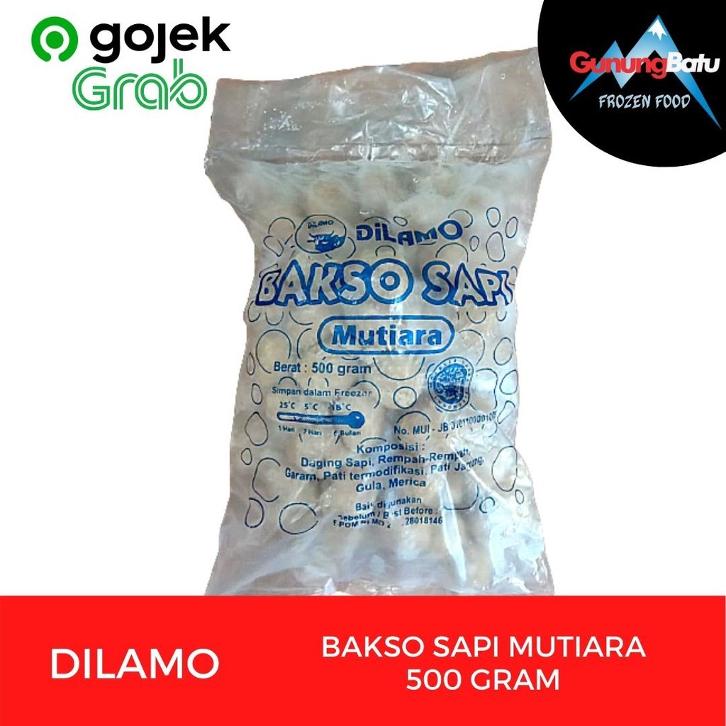 

DILAMO BAKSO MUTIARA 500 GRAM