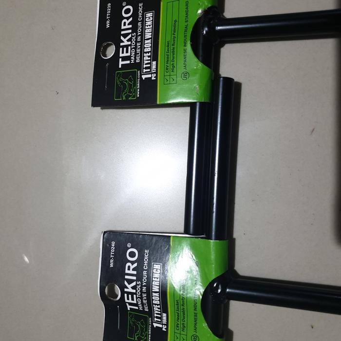 PAKET KUNCI T 17 MM DAN 19 MM KUNCI SOK T TEKIRO 17 & 19 MM by Fusion part