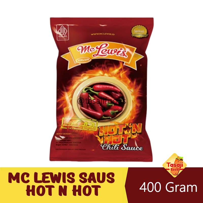 

Mc Lewis Saus Hot N Hot 400 Gram Chilli Sauce Kulakan