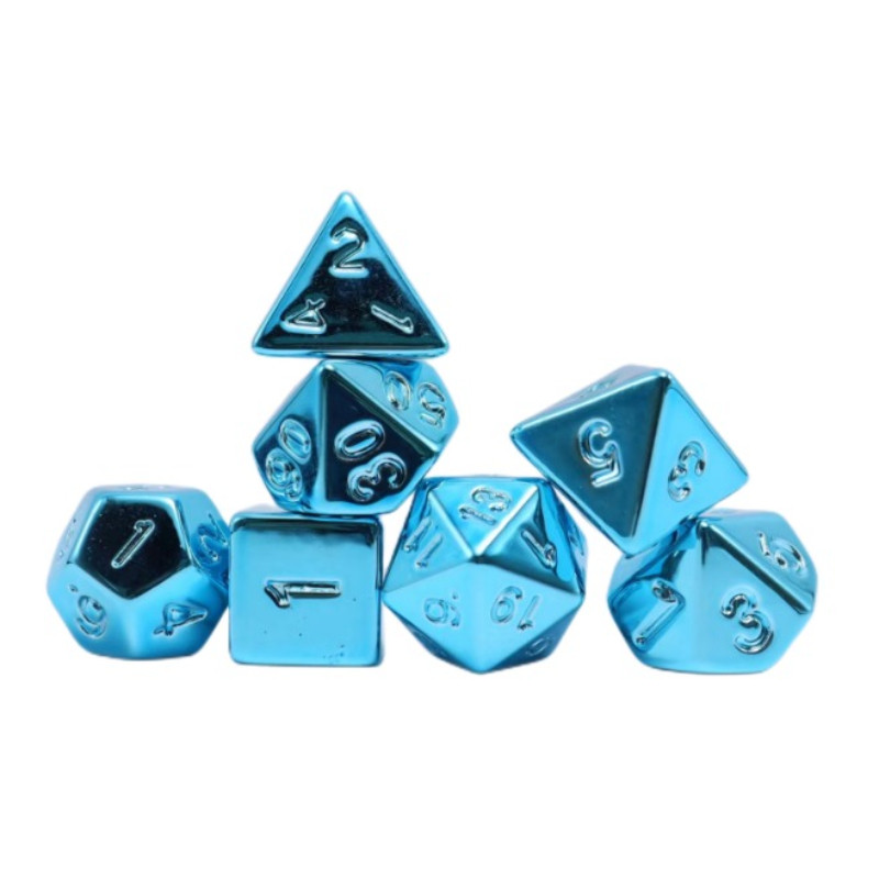 Polyhedral Polyhedral Tabletop Game Dice, DND Board Game, Dragons and Earthrunners Set, Role-Playing