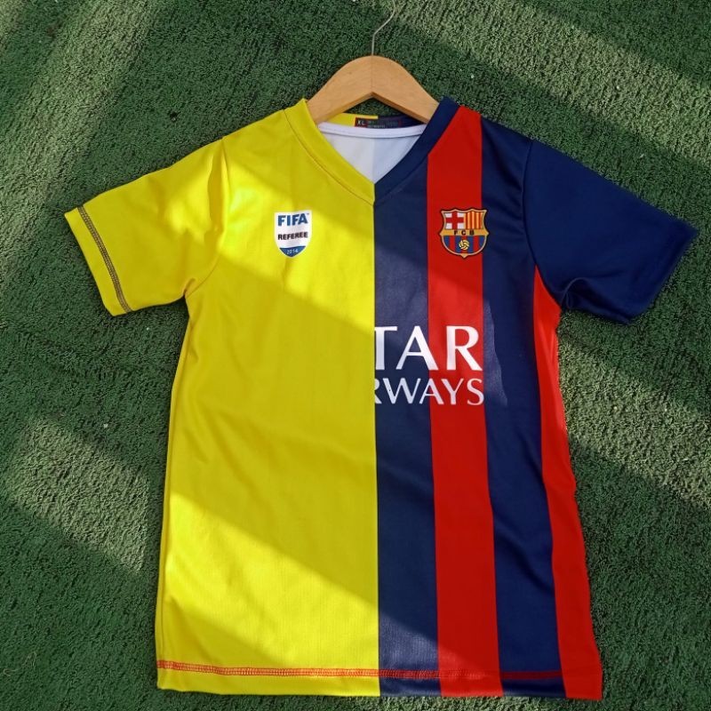 Jersey Sepak bola custom BARCELONA x WASIT – Full Printing Dryfit Milano | Nama & Nomor