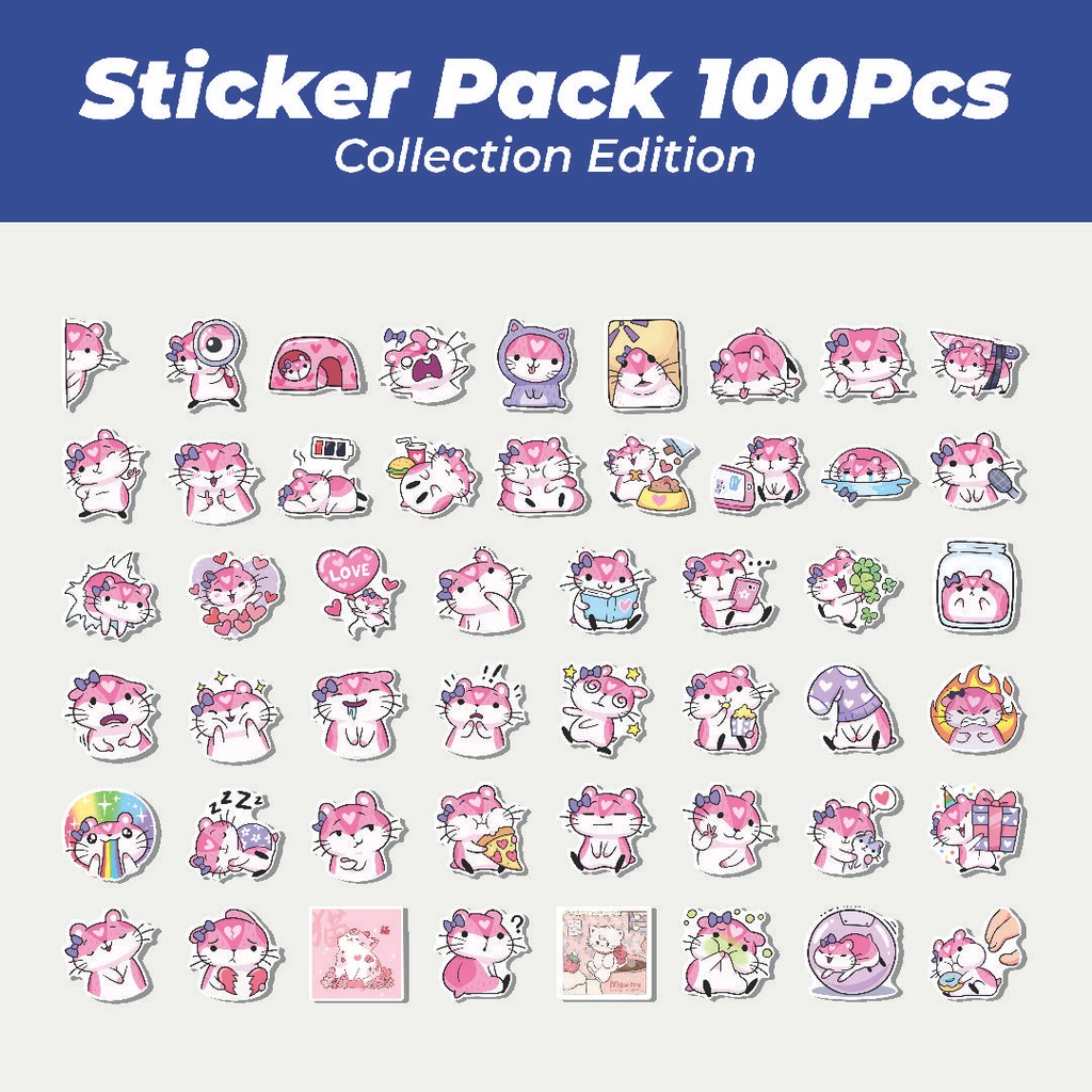 

Hot Stiker Animal Cat Mohita Cute [Kucing] Lucu Anti Air Stikers Berperekat Waterproof Sticker Decal Buat Motor Helm Buku Journal Koper Casing HP Laptop Botol Minum