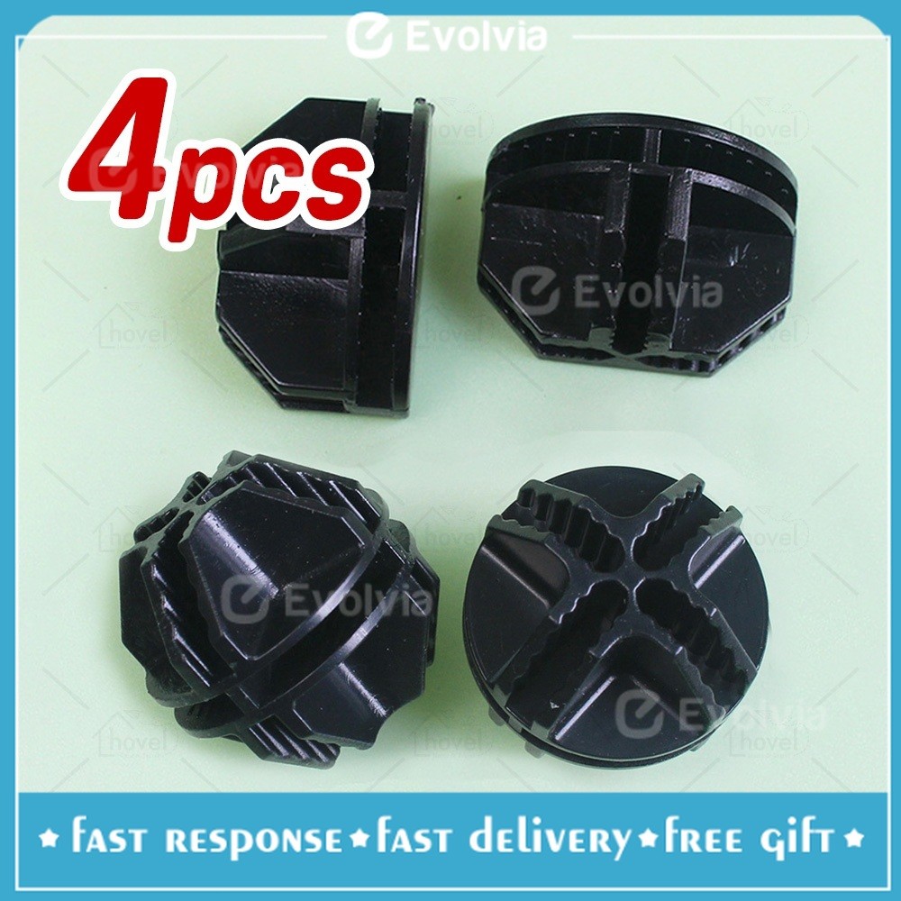 Lemari Kaki Konektor Penyambung DIY Jointer Panel Siku Rak Plastik Portable - Evolvia