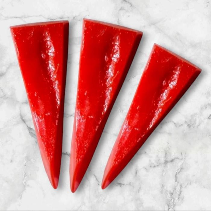 Replika buah pepaya/Imitasi pepaya potong/Pepaya palsu/Buah pepaya tiruan/Replika buah potong/Buah p