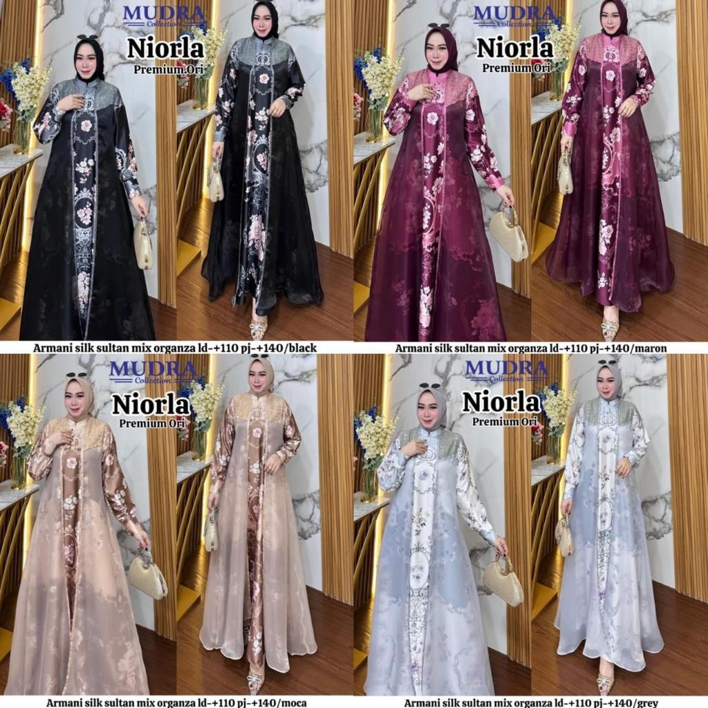 Fashion Wanita HQ NIORLA DRESS  From MuDRa