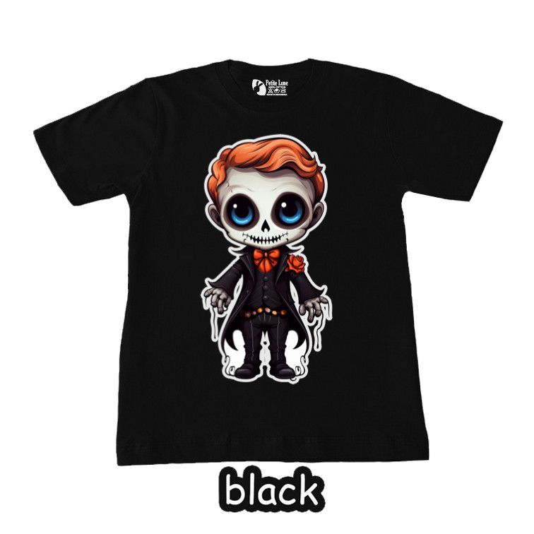 [BISA COD INSTANT] KAOS BAJU ATASAN ANAK HW11 Hantu Tengkorak Labu Acara Bayi Balita Atasan Laki Per