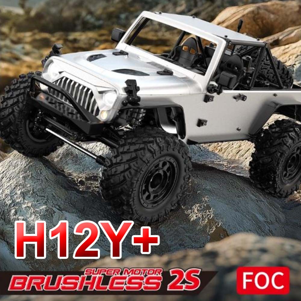 MJX H12Y+ JEEP JK RC Car Offroad Adventure Brushless FOC Waterproof VS MN128