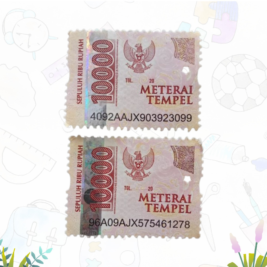 MATERAI 10000/ ORIGINAL MATERAI (PCS)