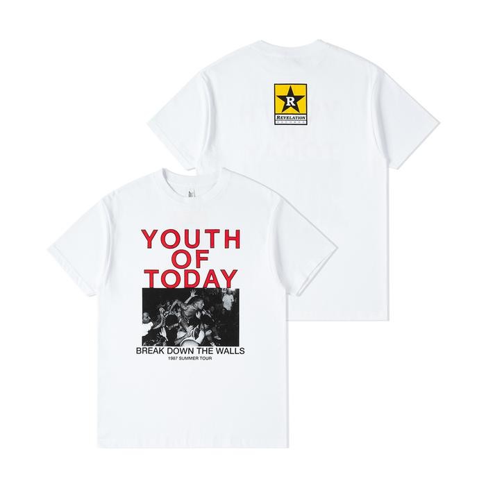 (COD) Youth Of Today - 1987 Summer Tour T-Shirt - XL
