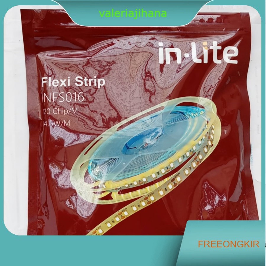 INFS016 IN LITE LED Strip IP20 IP65 Indoor Outdoor 14.5W 120LED/M INFS016-14.5