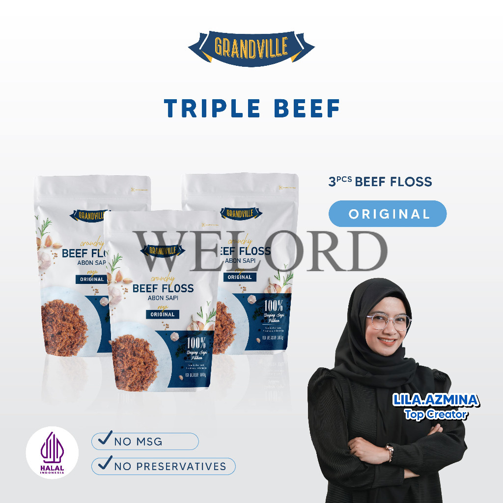 

Promo [SPESIAL LILA AZMINA] Grandville Abon SAPI Triple Pack