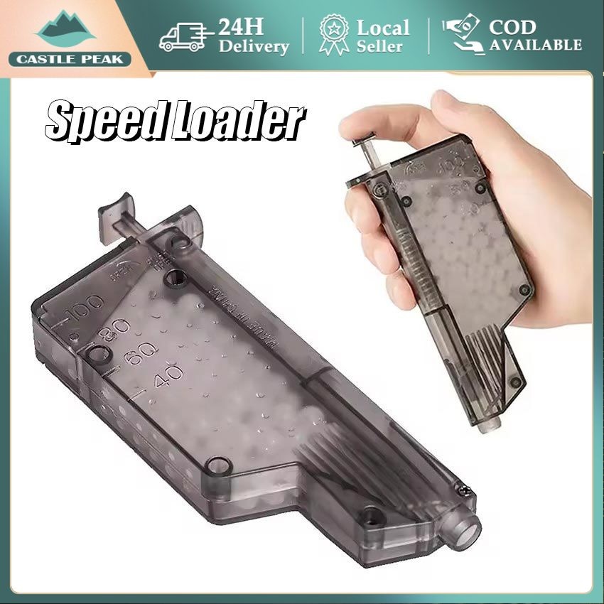 Loader Peluru Gel Ball Otomatis / Alat Isi Ulang Peluru Gel 7-8mm - Alat Pengisian BB 8mm untuk Perm