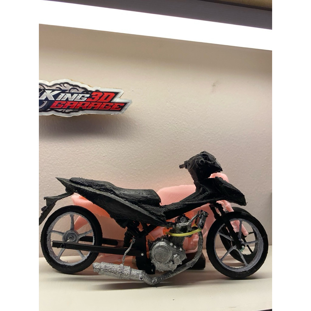 Miniatur MX King 155 bongkar pasang Trondol Skala 12 3D print