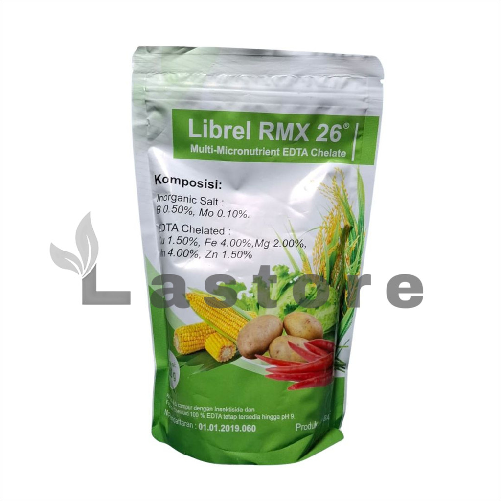 PUPUK MIKRO LIBREL RMX 26 MULTI EDTA CHELATE 500 GRAM