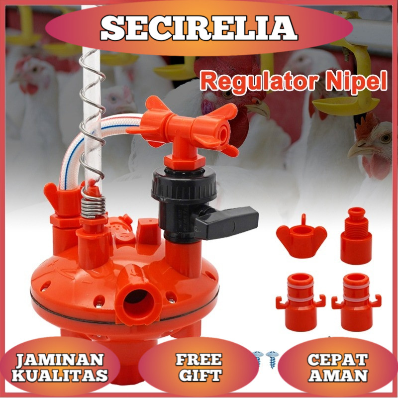 Regulator Air Minum Ayam Regulator Nipple Regulator Nepel Nipel Regulator Air Penurun Tekanan Ayam P