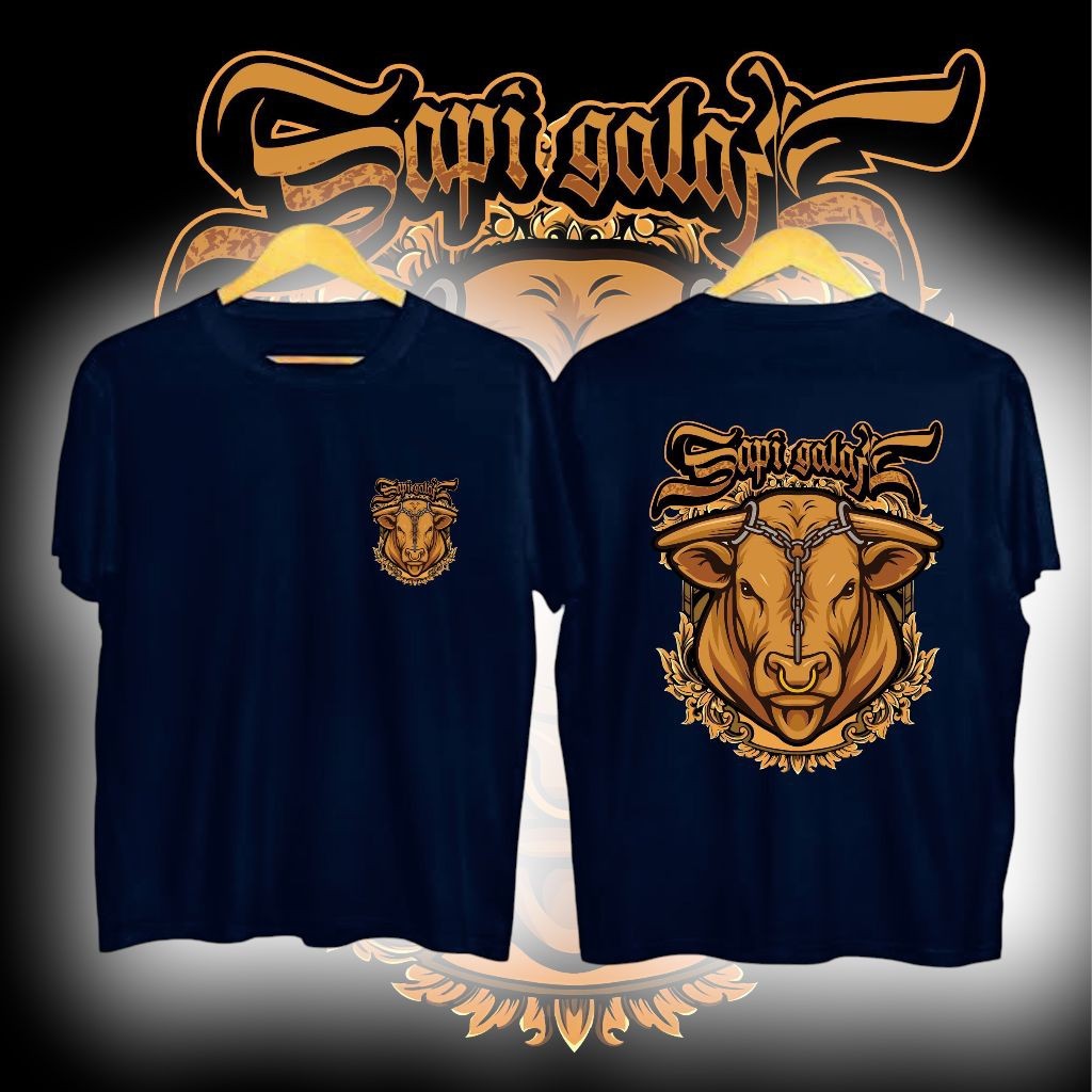kaos peternak sapi desain sapi galak kaos peternak muda kaos sapi kaos pria