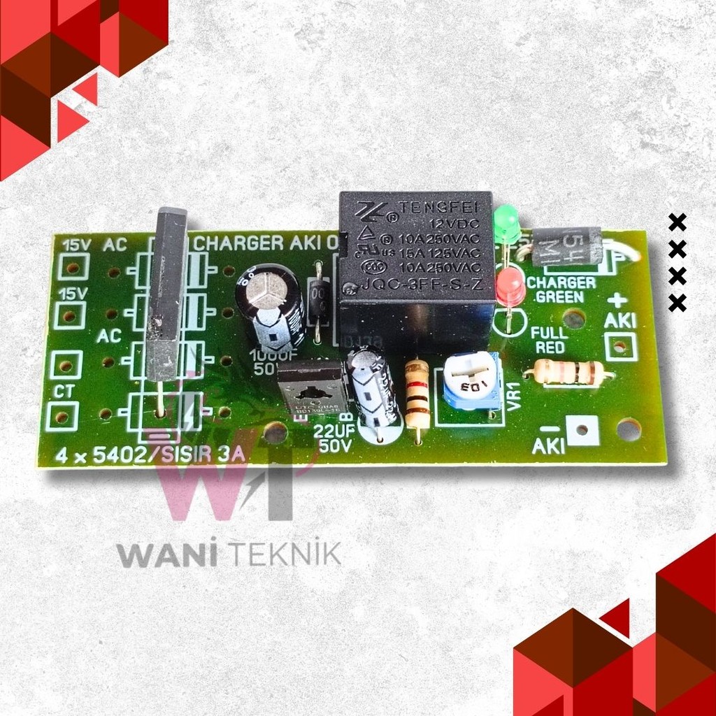 Slazybloom Modul Charger Aki 12V Cas Otomatis Dengan Auto Cut Off