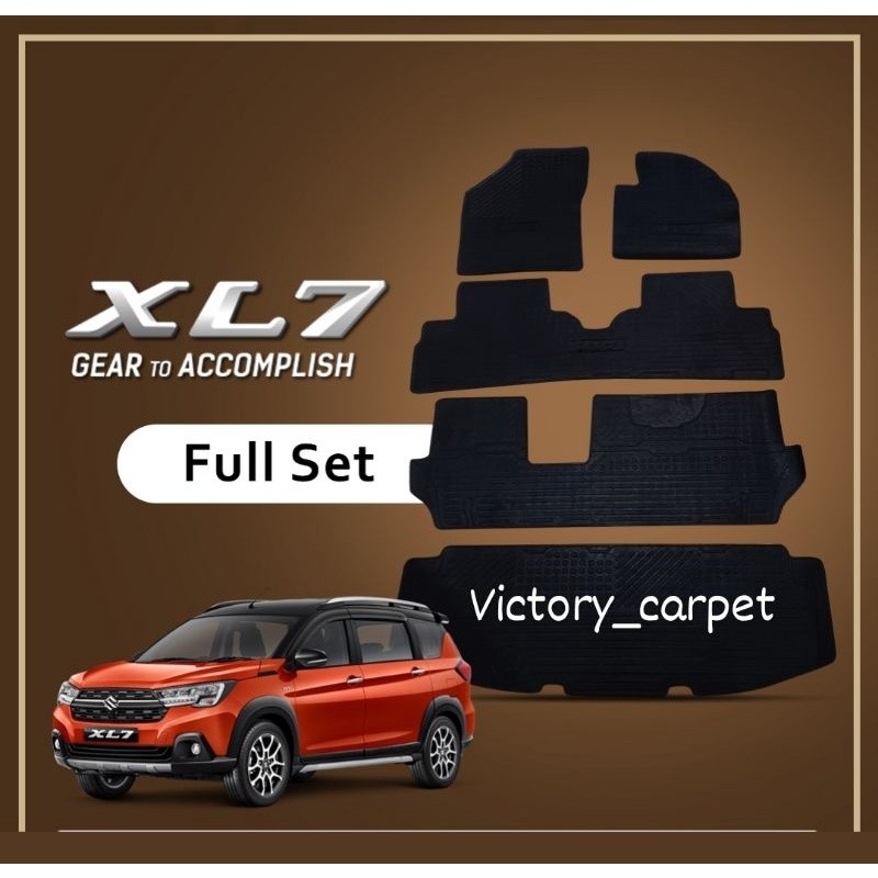 karpet karet alas lantai mobil suzuki XL 7 XL7 xl-7 full set