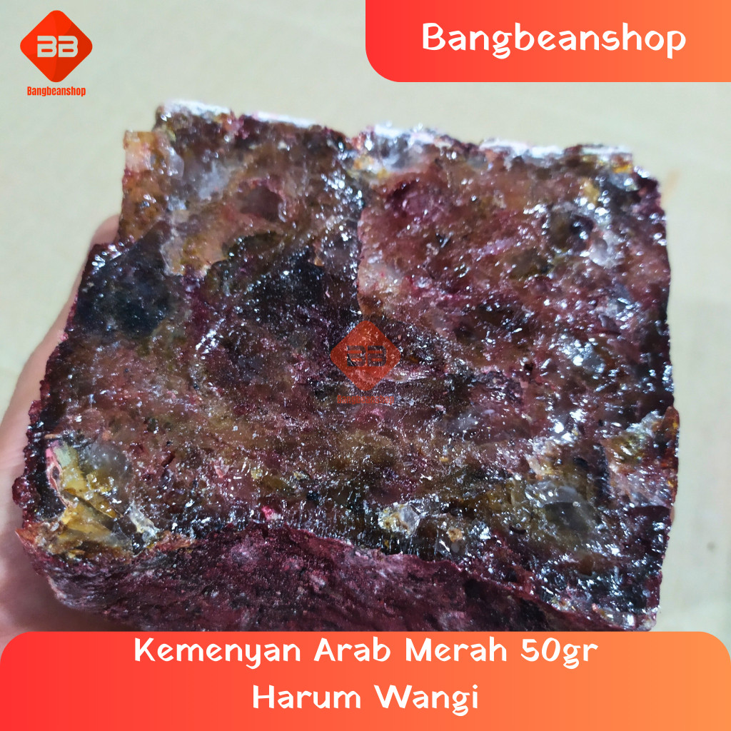 Kemenyan Arab Merah 50gr Harum Wangi