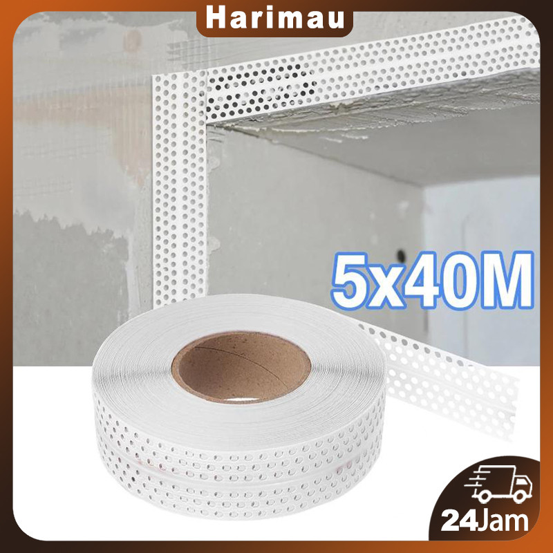 40mx5cm Corner Bead/ PVC Corner Bead /Sudutan Luar/ Sudutan Tembok /Untuk Sudutan Luar Dan Dalam