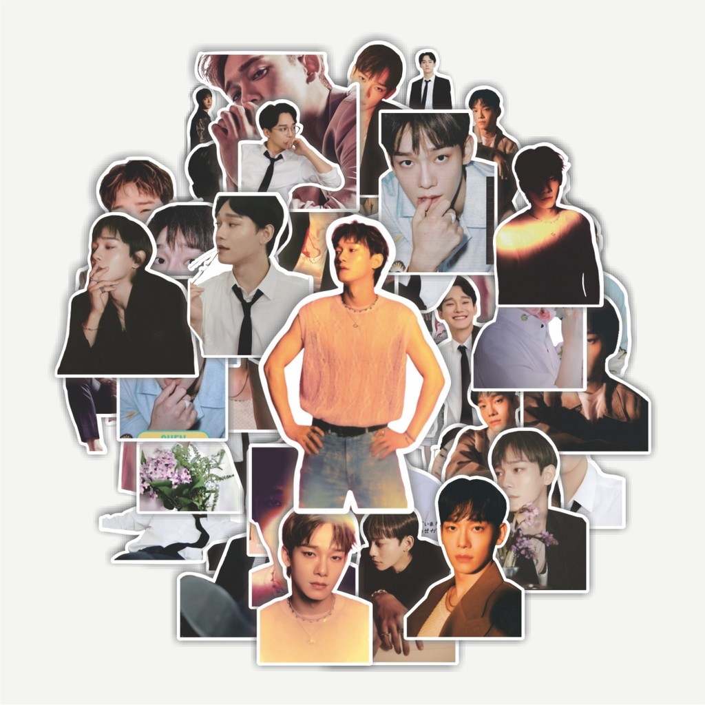 Sticker Pack Stiker EXO18 - Chen Series 03 | Sticker TUMBLR | Stiker LAPTOP KOPER HELM