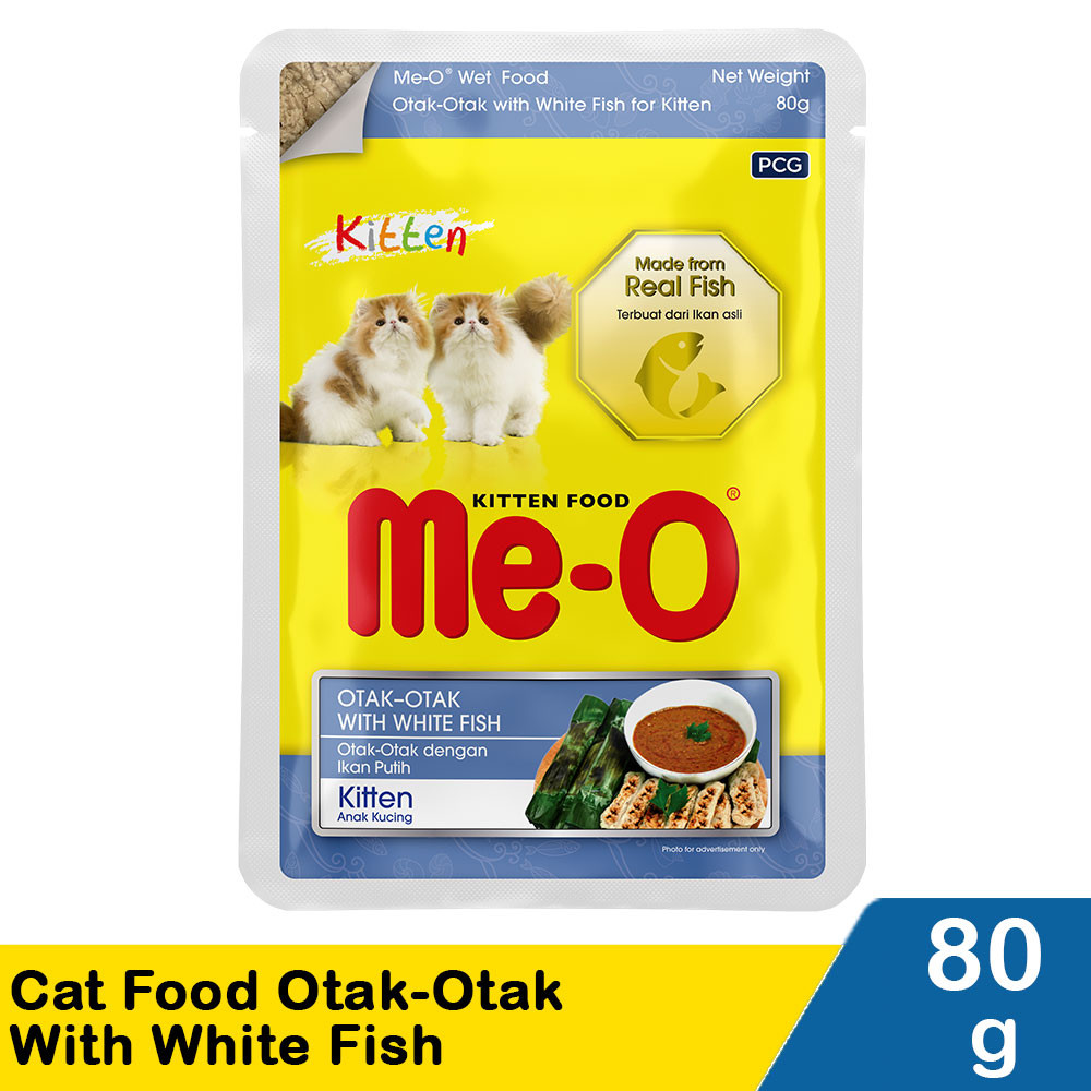 ME-O CAT FOOD OTAK-OTAK WITH WHITE FISH 80g