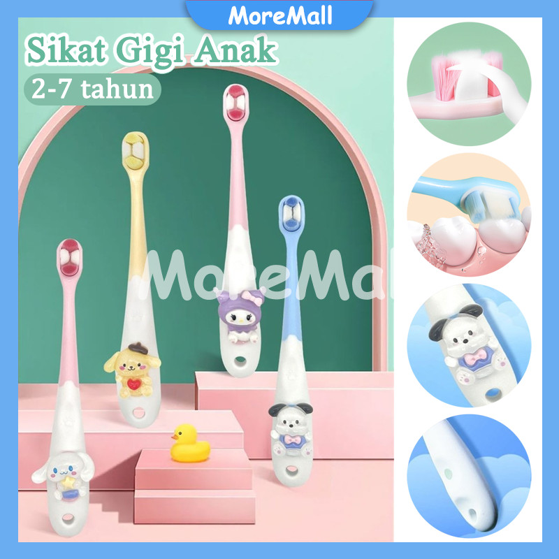 Sikat Gigi Pelatihan Anak 2-7 Tahun / Sikat Gigi Lembut / Baby Toothbrush