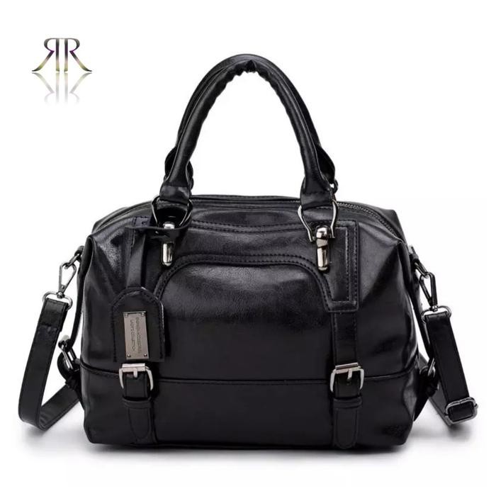 TAS WANITA FASHION PESTA KERJA KANTOR KONDANGAN ARISAN - Hitam