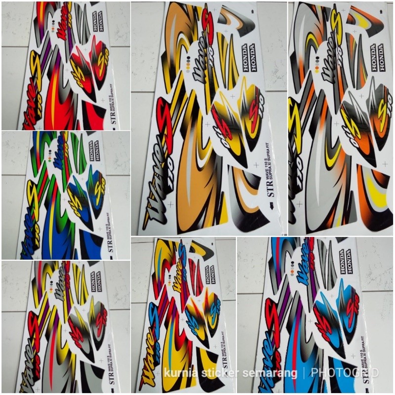Striping wave s supra 110 supra lama