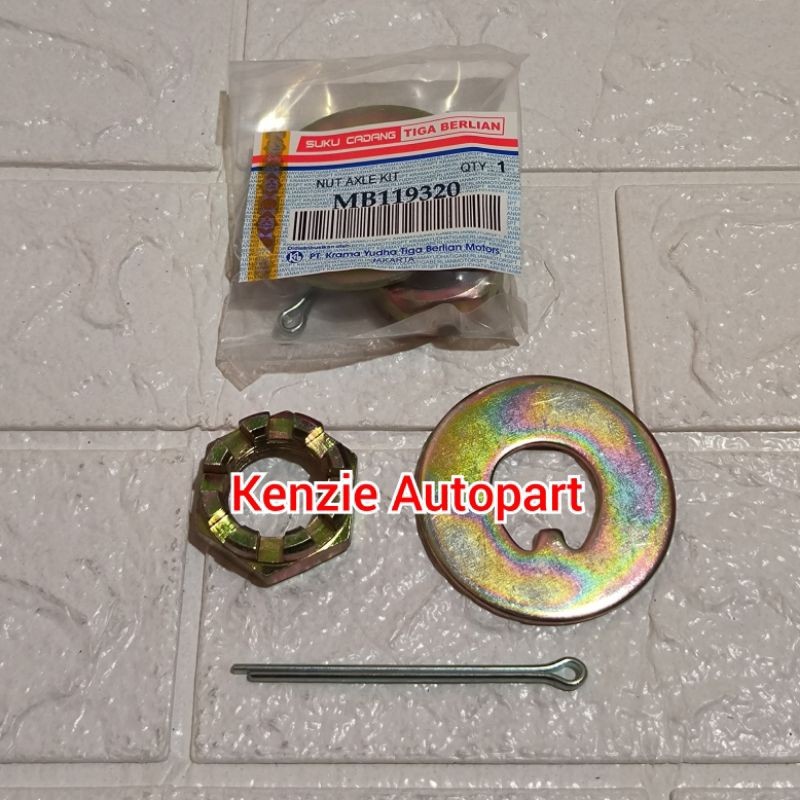 EMAK NUT AXLE KIT MUR AS RODA DEPAN MITSUBISHI PS100 PS120 PS135 CANTER