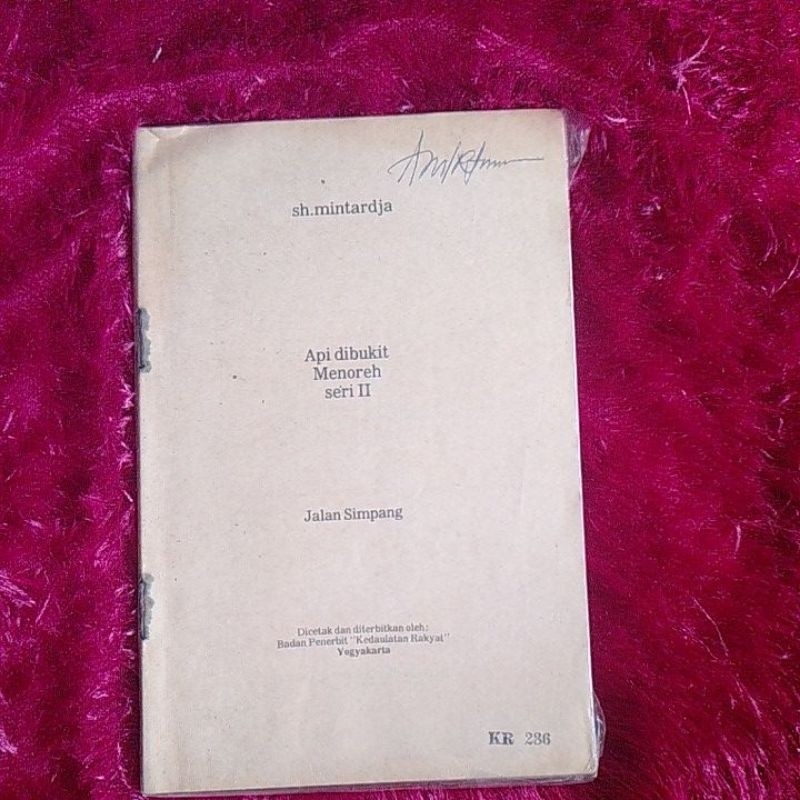 API DIBUKIT MENOREH SERI II - SH MINTARDJA | ORIGINAL PRELOVED