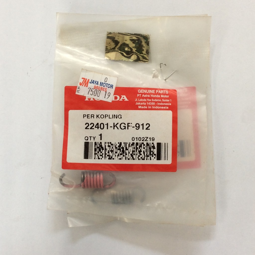 22401KGF912 Spring Clutch - Honda PCX 150 CBU, Vario KZR, Spacy FI 22401-KGF-912
