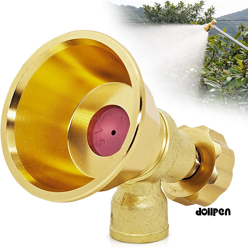 Kepala Nozzle Sprayer Kabut Kuningan Semprotan Tanaman Sprayer Nozzle Nozel Sprayer Adjustable dollp