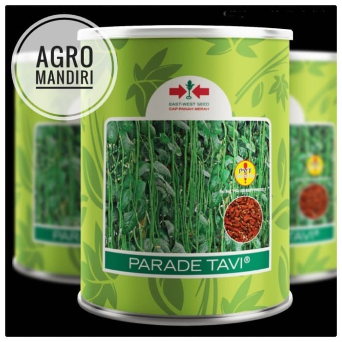 Bibit Benih Kacang Panjang Parade Tavi Kaleng 500 Gram Cap Panah Merah Surabaya
