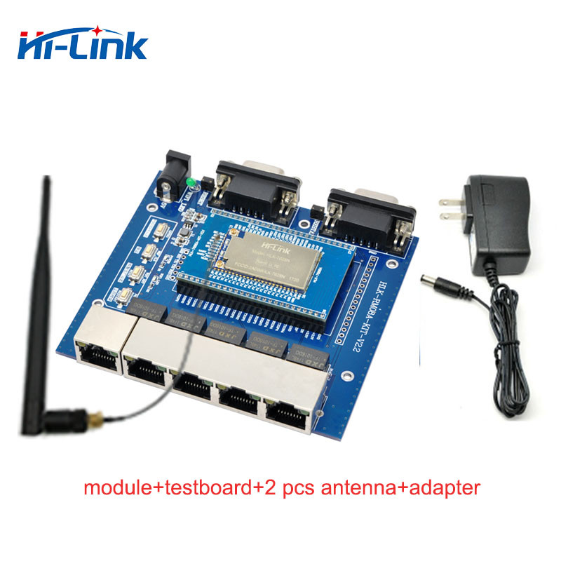 WIFI Router Module MT7628 Wireless HLK-7628N Supports Openwrt Linux Gateway Test Board 128MB RAM 32M